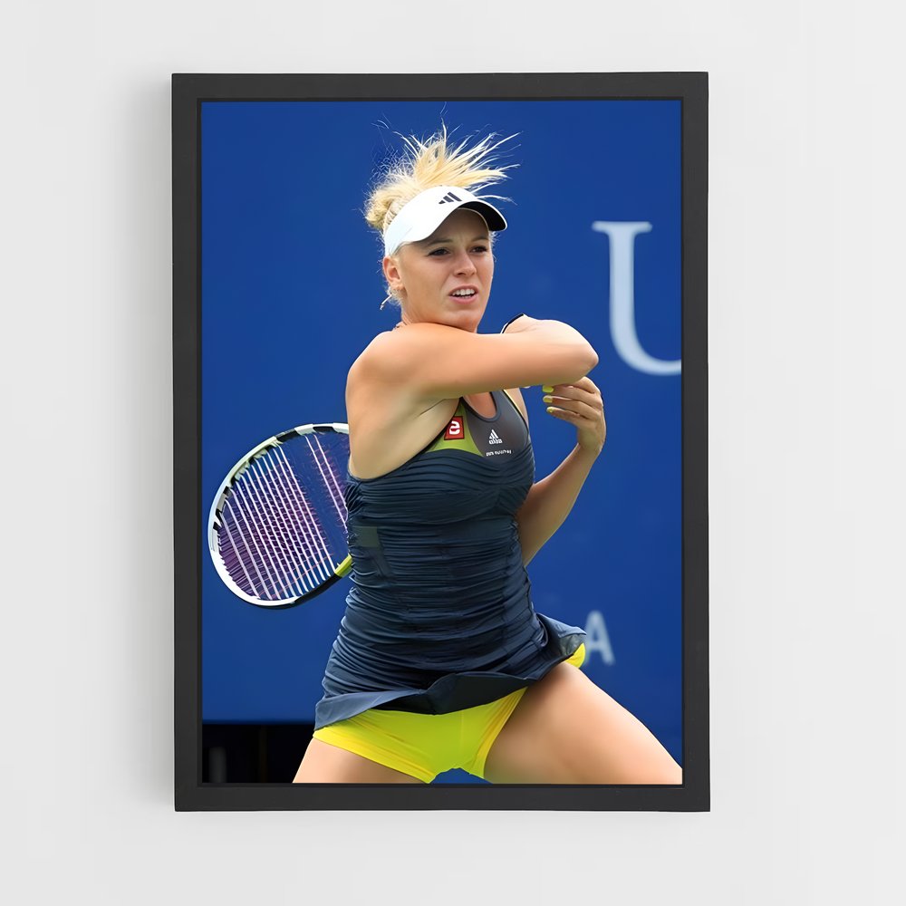 Poster Ace en Jaune – affiche Tennis (vue 2)